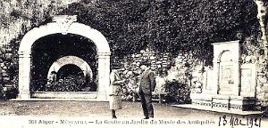 1487- Alger - Mustapha - Grotte2 du Jardin du Musee des Antiquites